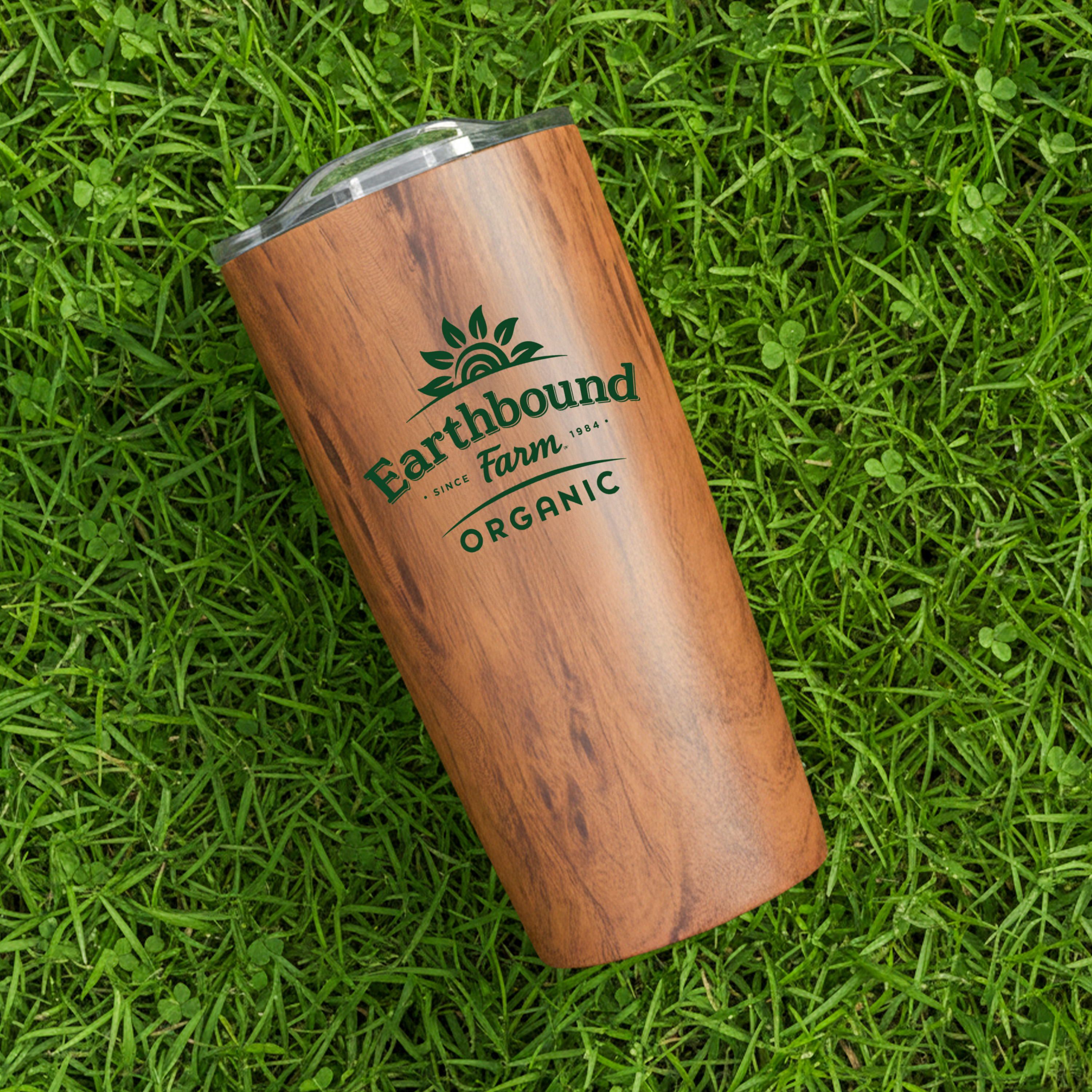 20 oz Wood Tone Stainless Steel Tumbler